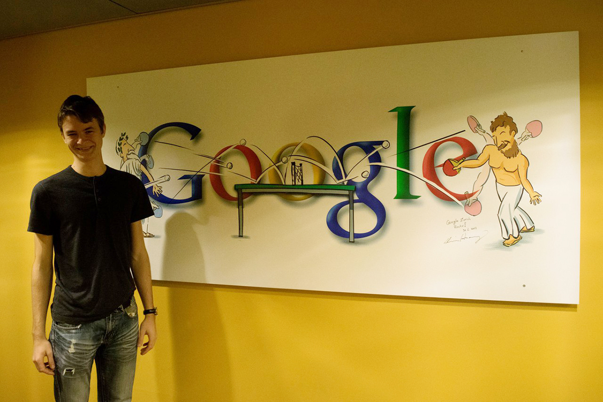 Aleksei Kalinov at Google in Zurich