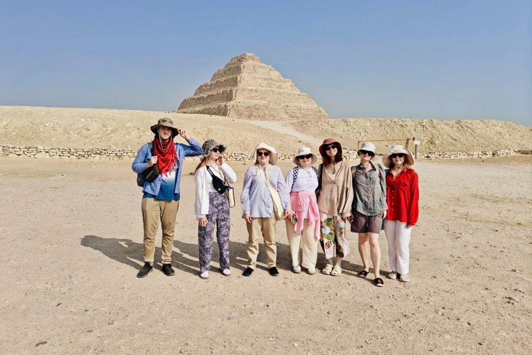 Through Heat and Sand: Egyptology Students’ Fieldwork in Egyptian Museums and Necropolises Illustration for news: Through Heat and Sand: Egyptology Students’ Fieldwork in Egyptian Museums and Necropolises